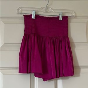 Natural Life Daisy Skort in Magenta